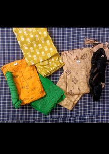 3 Kurta Combo Set