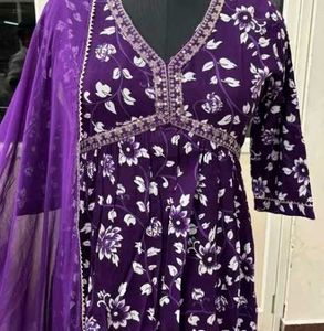 Purple Kurta Set 💜