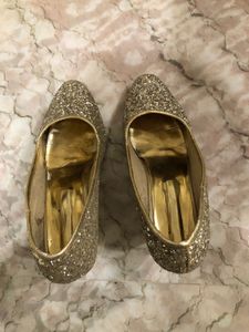 Sparkling Gold Heels