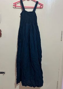 Black Dress with Lace Shrug