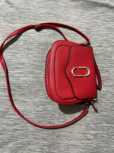 Red Sling Bag