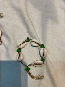 Cowrie Shell boho Bracelet Set