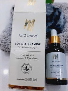 Plum And My Glam Face Serum With Free Pilgrim Moi