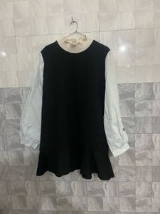 Stylish Black & White Dress