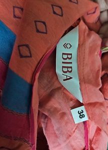Biba High Low Pattern Kurta