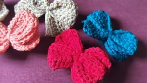 Crochet Bows - Handmade Accessories