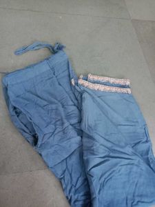 Embroidered Naira Cut Kameez Trouser Set