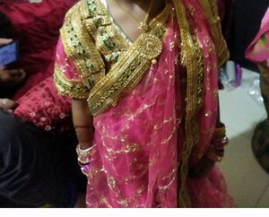 Kids Khada Dupatta For 7-8 Year Girls