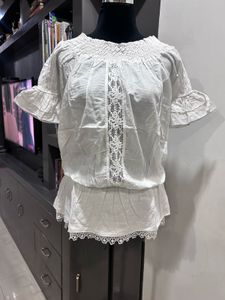 Cotton White Top