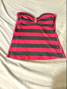 Beautiful Striped Tube Top