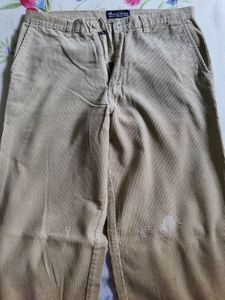Men Corduroy Pant, 34&#34; Waist, 43&#34; Length,