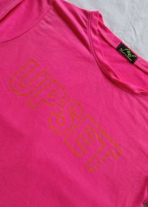 Pink long-sleeve tshirt