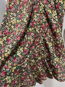 Floral Print Ruffle Dress