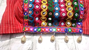 🆕 NAVRATRI COLLECTION  HANDMADE DESIGNER BLOUSE WITH MATCHING JEWELLERY