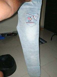 Light Wash Denim Jeans
