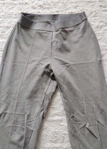 Gray Casual Pants