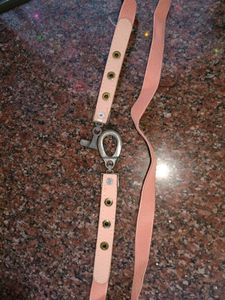 Peach Thin Belt