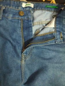 Blue Baggy Jeans