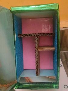 Handmade Miniature Cabinet