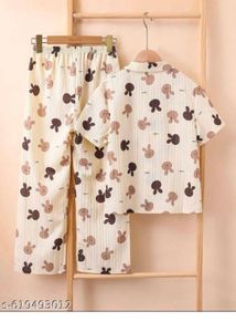 Cute Bunny Pajama Set