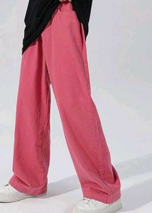 Hot Pink Wide-Leg Pants