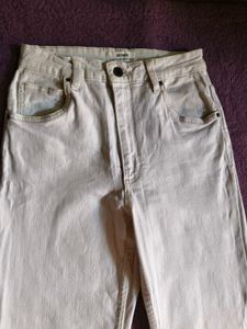 White Flare Jeans