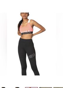 PUMAWomen Sports Lightly Padded Bra (Pink)