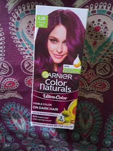 Garnier Color Naturals Hair Colour 6.26 Plum Red