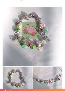 floral  Charm Necklace