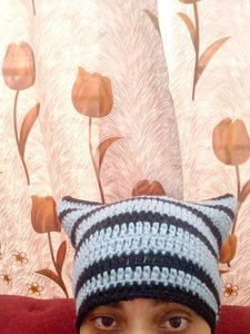 Handmade Crochet 😺 Ear Beanie