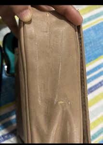 Vintage Leather &amp; Turquoise Accent Bag From Metro