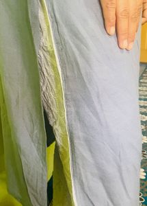Kurti With Heavy Moti Work  Embroidery