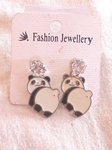 Cute Earrings 🐼