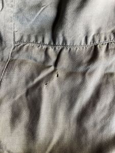 New York &amp; Company Women’s Grey Zip-Up Shirt