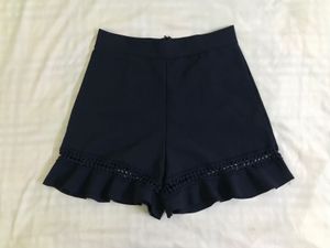 Highwaisted navy Blue Shorts Waist 26-28