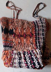 Multicolor Full Length Maxi Dress 👗