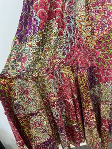 Boho Print Dress with Grey Shrug