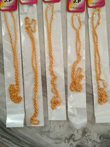 Gold Tone Chain Necklace