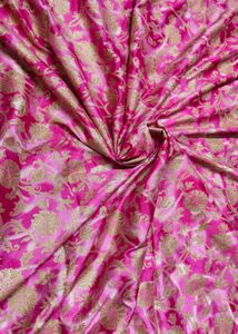 Women Beige Pink Cotton Silk Embroidered Suit Set