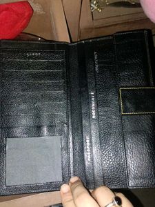Passport Black Wallet