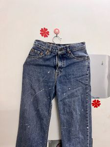 Distressed Denim Jeans