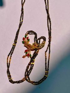Two Elegant Gold-Toned Mangalsutras✨