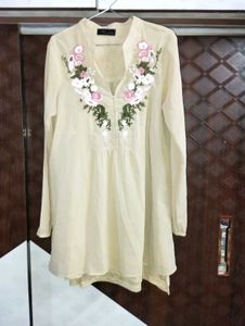 Floral Embroidered Top