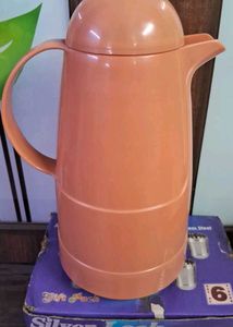 Vintage Peach Thermos