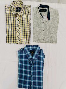 Xxl Size Mens Shirts Pack Of Three