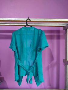 Casual Short Sleeve Blouse For Women