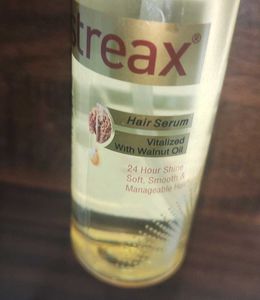 Streax Hair Serum - Vitalized with Walnut Oil