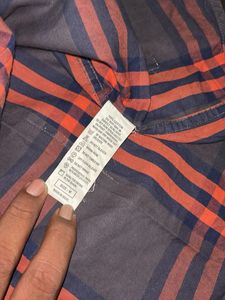 UCB Checked Pure Cotton  Shirt