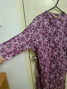 Floral Print Kurta