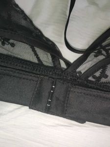Floral Embroidered Sheer Bralette